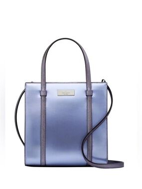 NWOT Kate Spade Kenzie Tote Metallic Purple